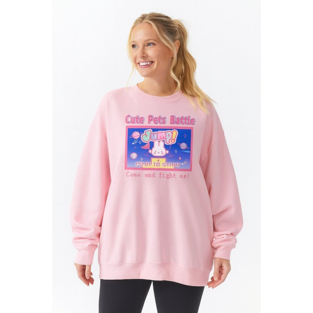Starry Collector Pastel Goth Harajuku Sweatshirt – Size XL – NWT